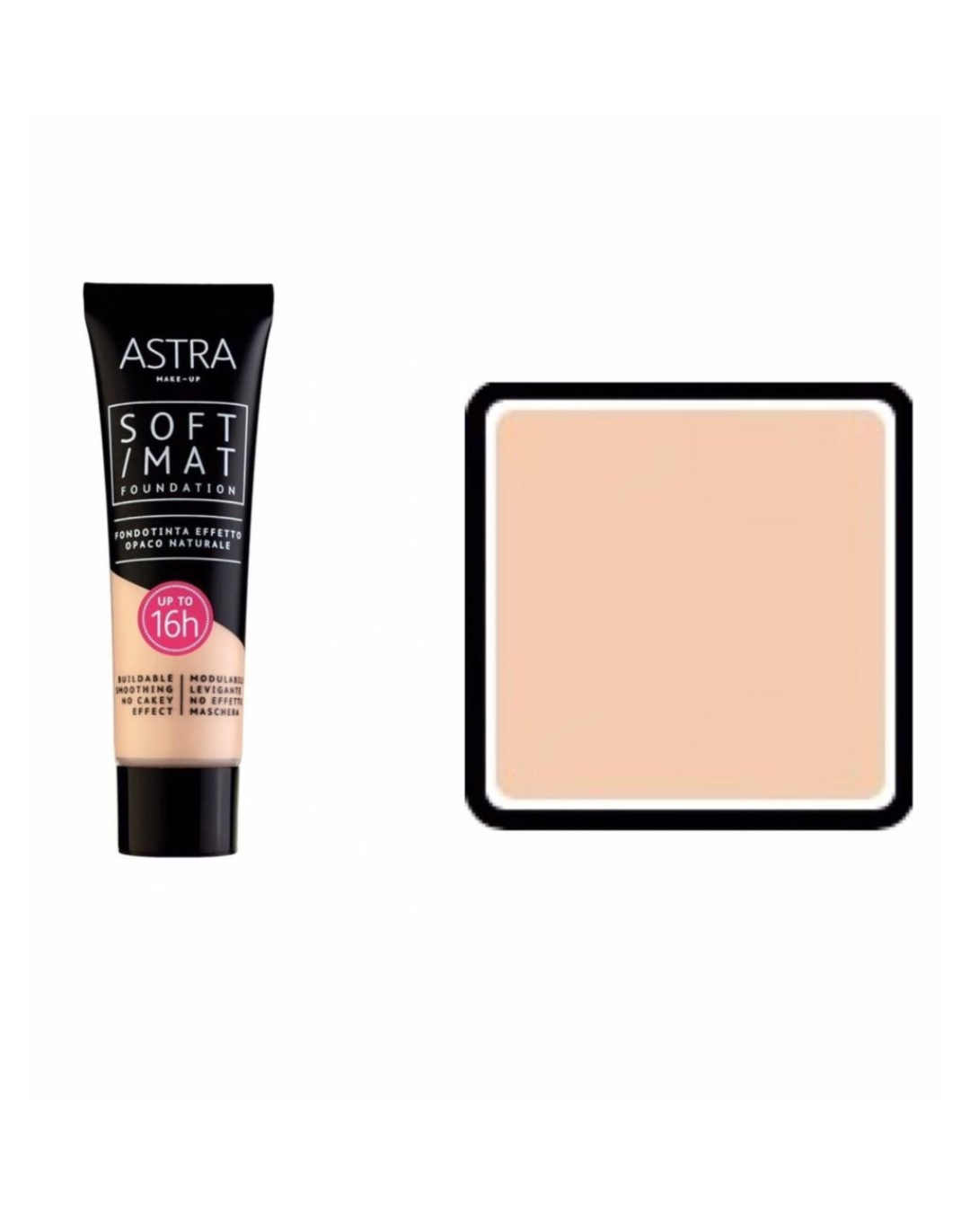 Astra Soft Mat Fondotinta