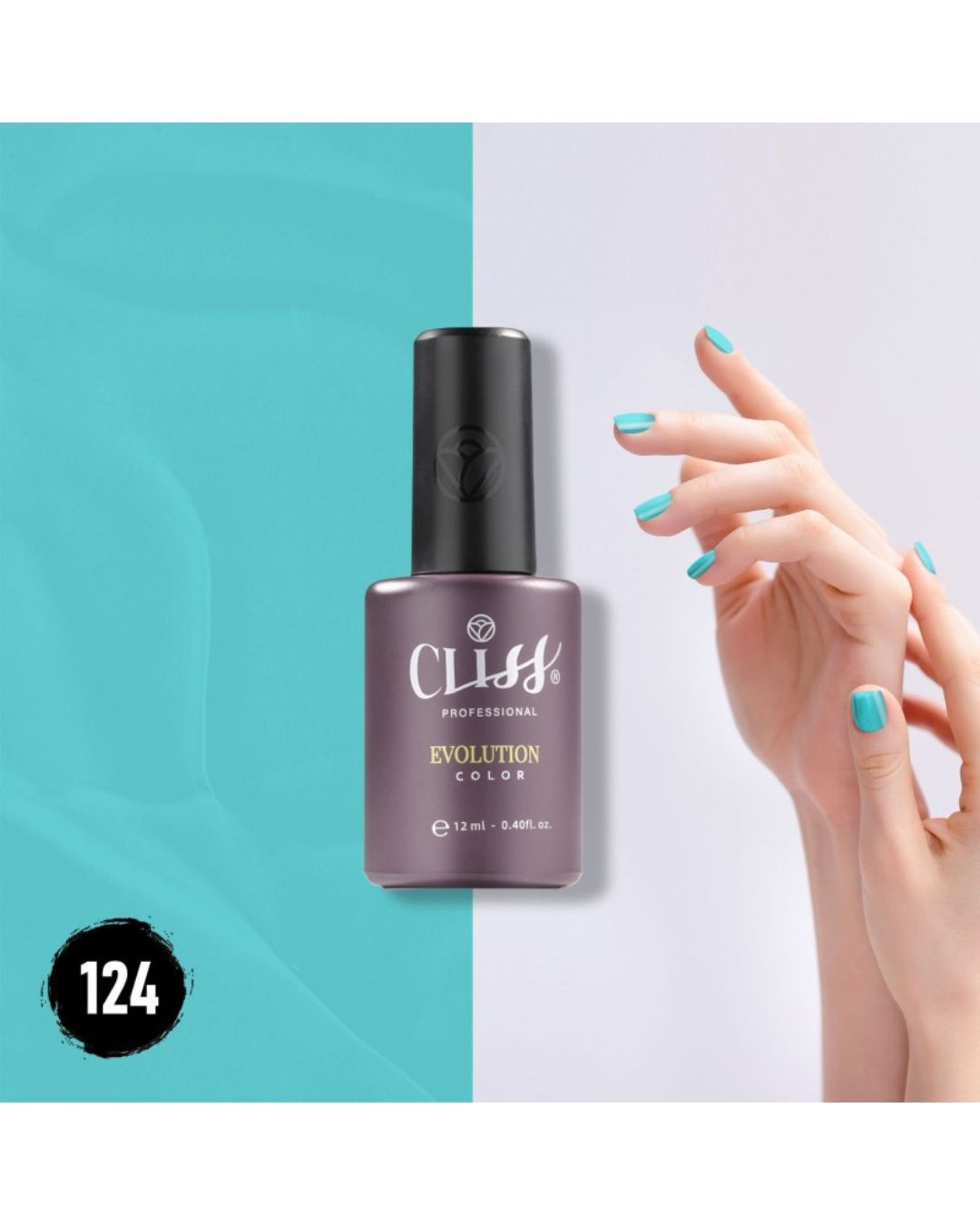 Cliss Professional Smalto Semipermanente 12ml N124
