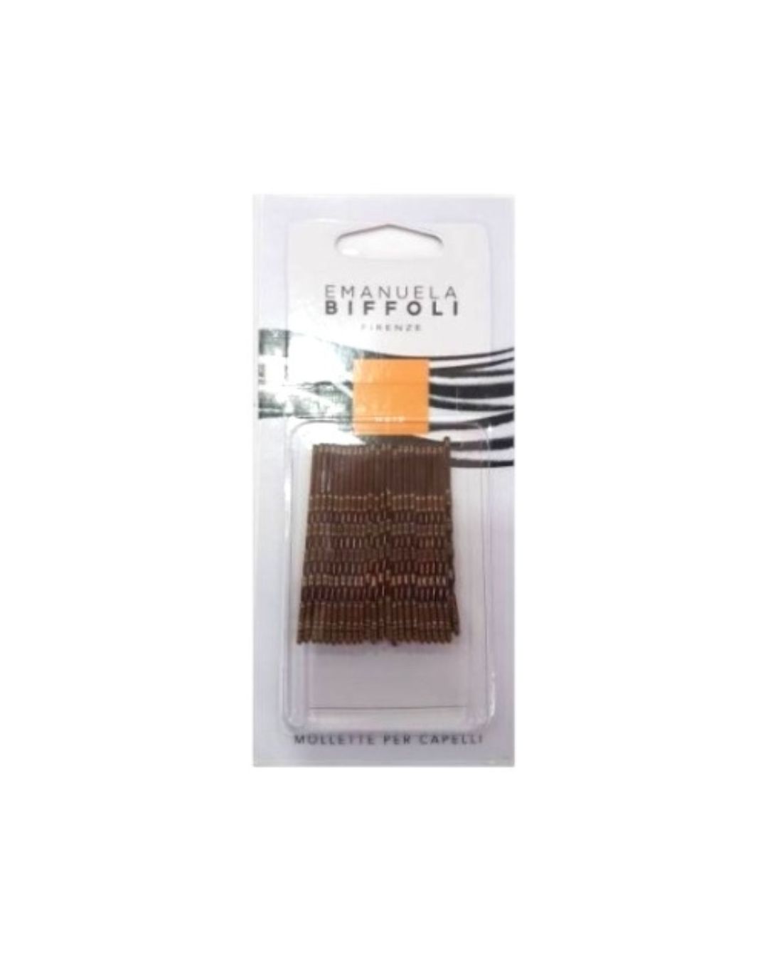 Emanuela Biffoli Mollette Per Capelli Marrone 24PZ N1316