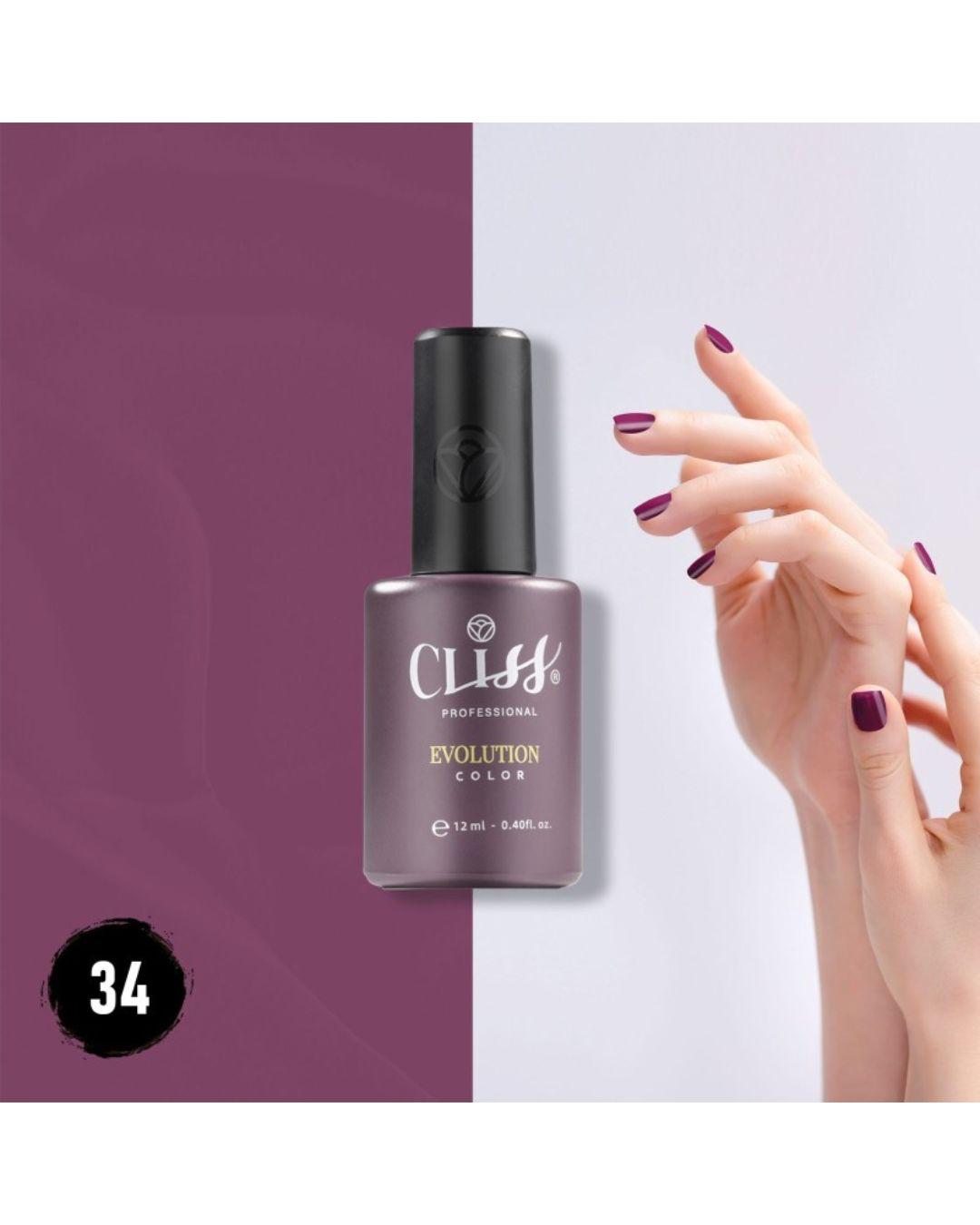 Cliss Professional Smalto Semipermanente 12ml N34