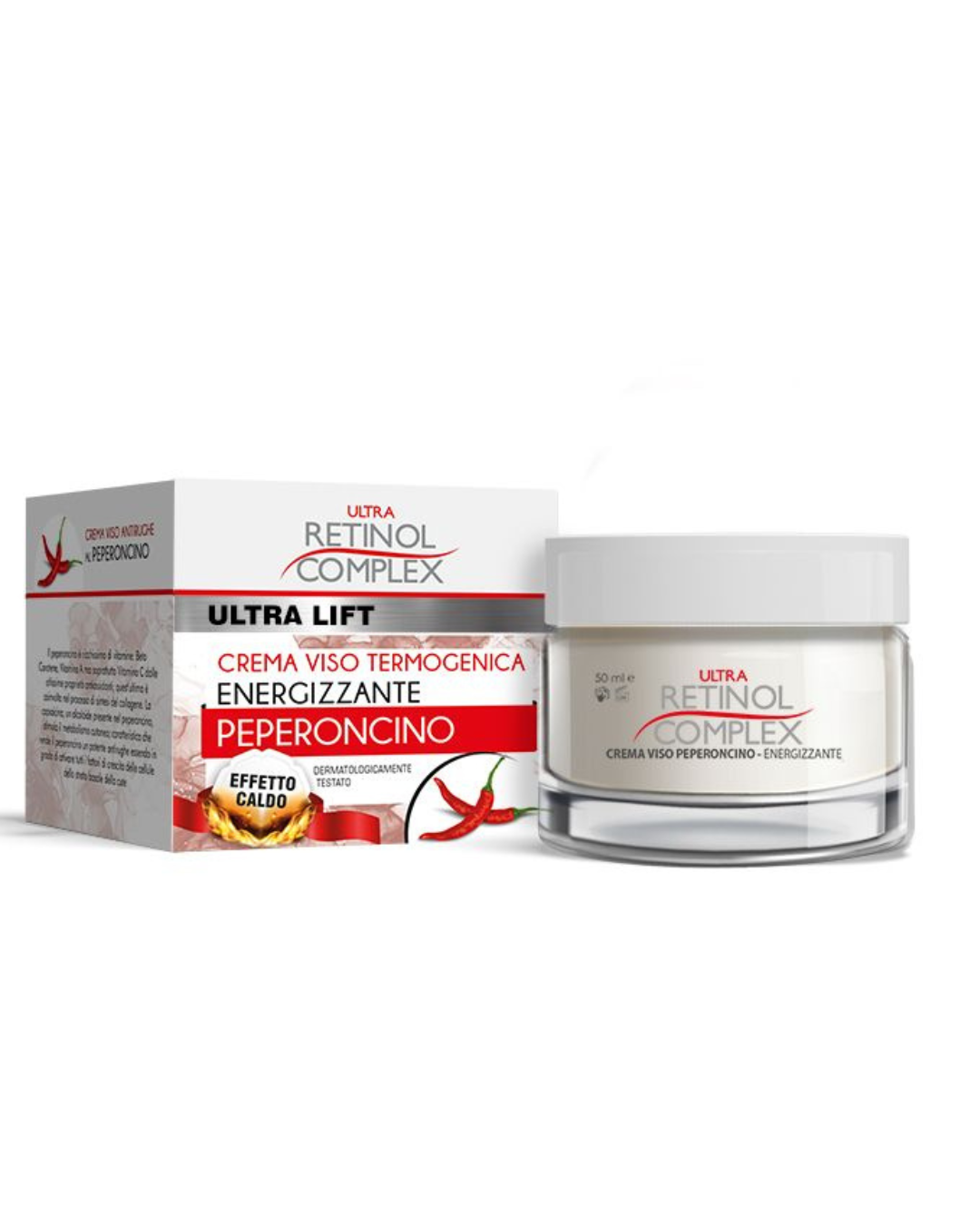 Retinol Complex Crema Viso Al Peperoncino Effetto Caldo 50ml