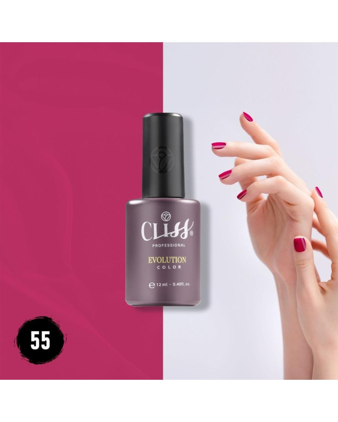 Clissn Professional Smalto Semipermanente 12ml N55