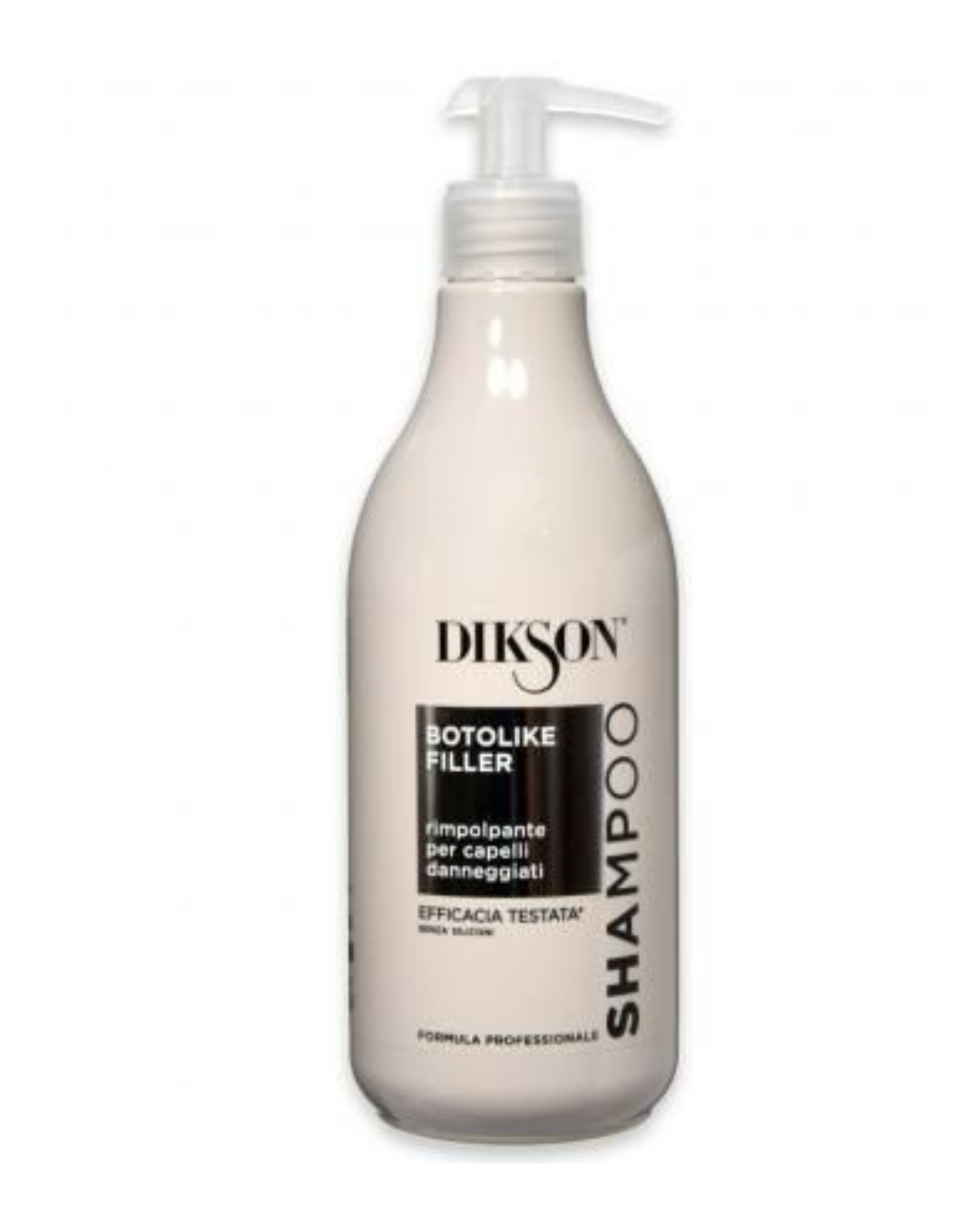 Dikson Shampoo Rimpolpante Capelli Danneggiati, Fini e Senza volume Con acido Ialuronico 500ml