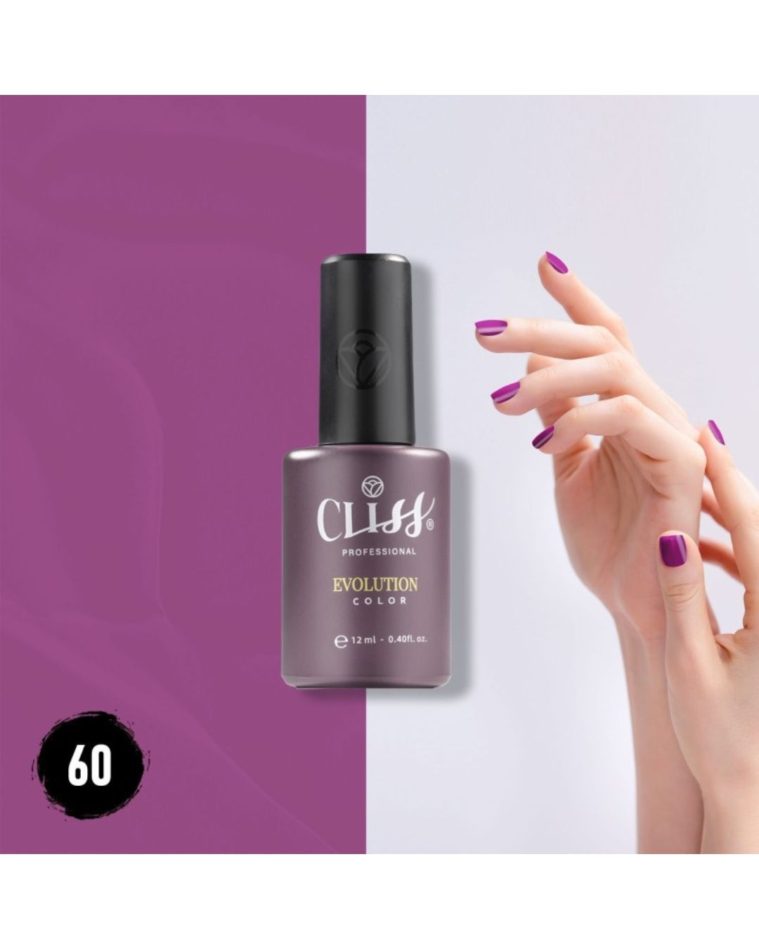Cliss Professional Smalto Semipermanente 12ml N60