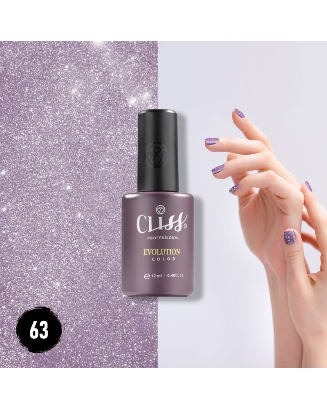 Cliss Professional Smalto Semipermanente 12ml N63