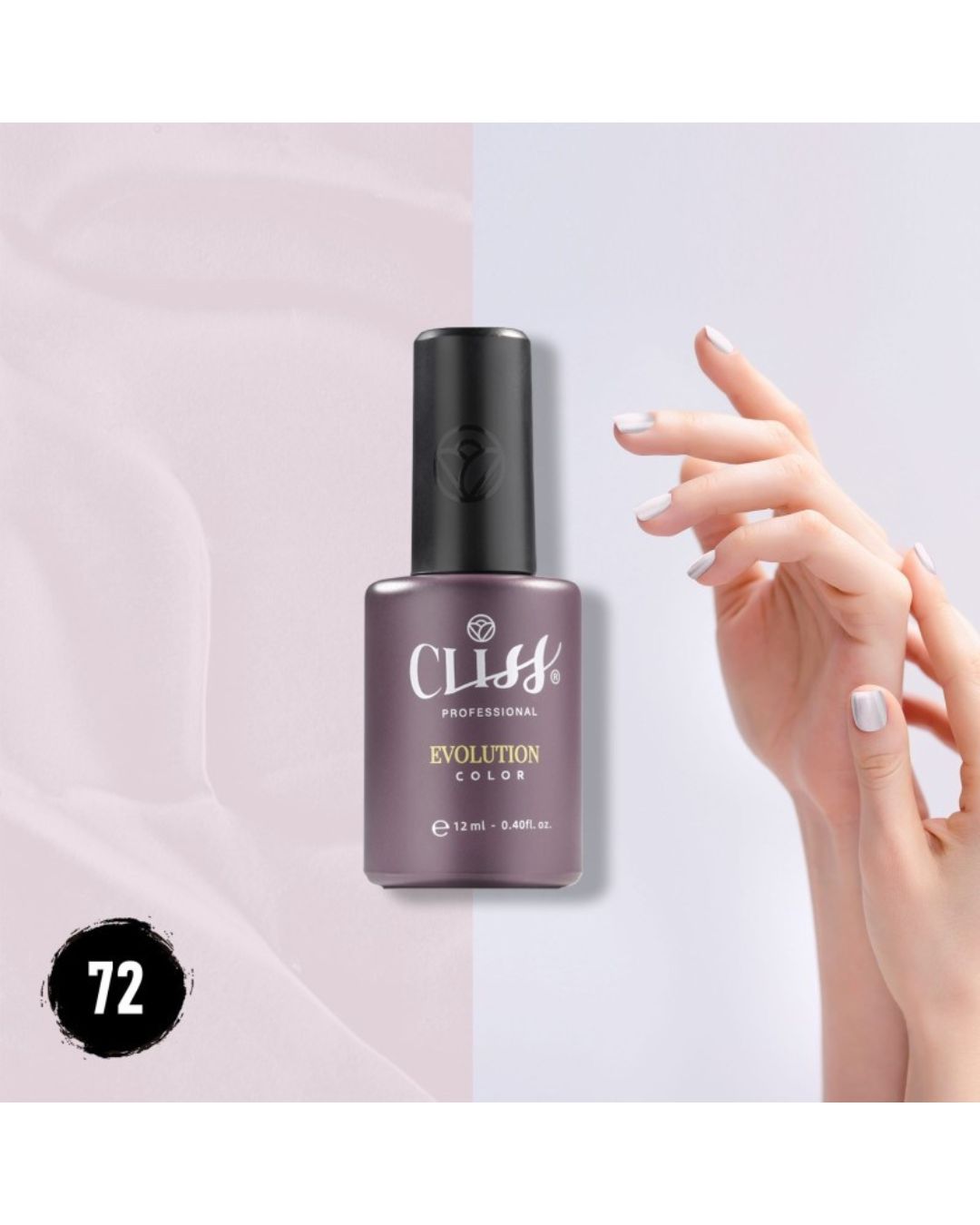 Cliss Professional Smalto Semipermanente 12ml N72