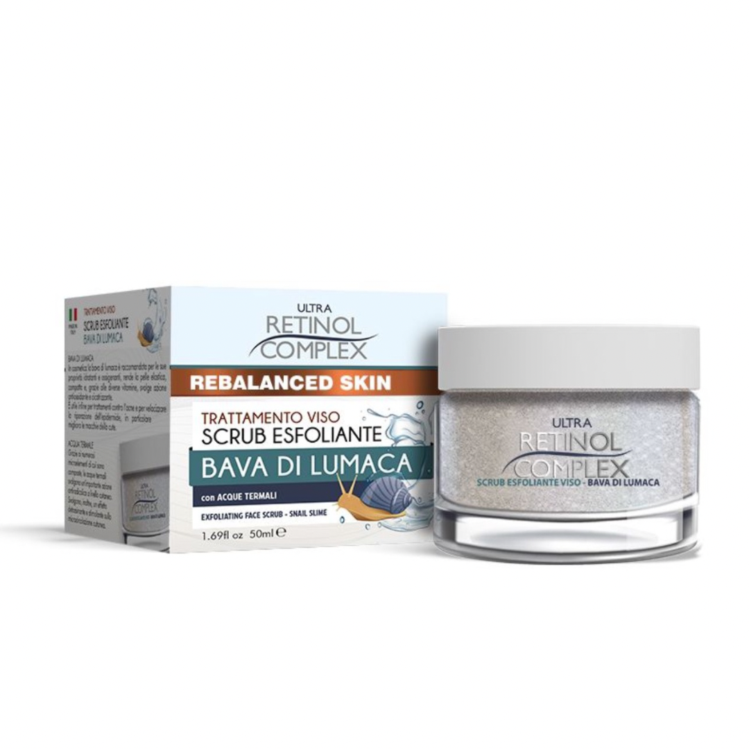 Retinol Complex Scrub Esfoliante Con Bava Di Lumaca 50ml