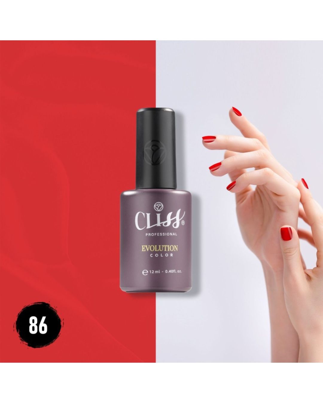Cliss Professional Smalto Semipermanente 12ml N86