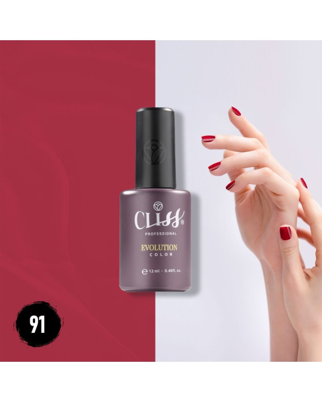 Cliss Professional Smalto Semipermanente 12ml N91