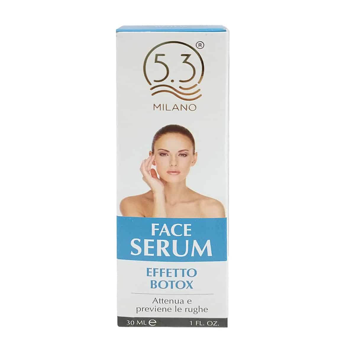 5.3 Milano siero viso effetto bottox