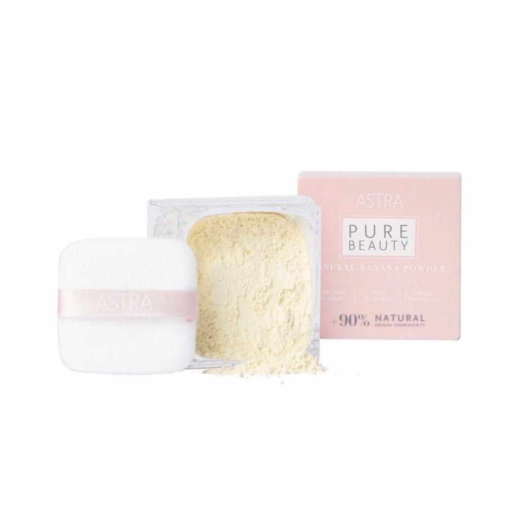 Astra pure beauty mineral banana powder cipria