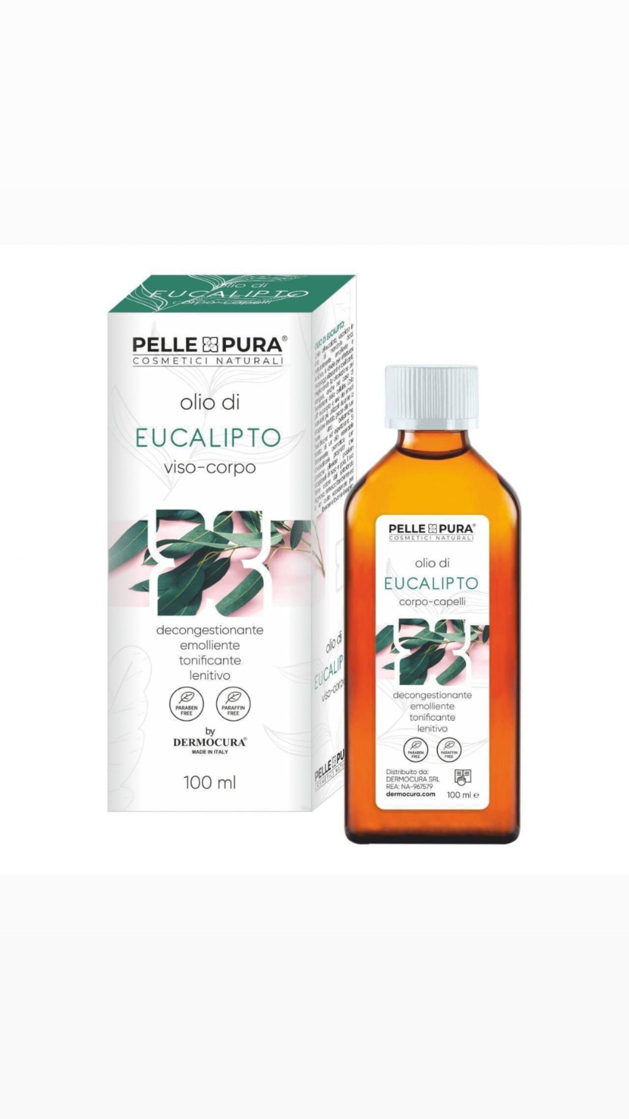 Pelle Pura Olio Di Eucalipto 100ml
