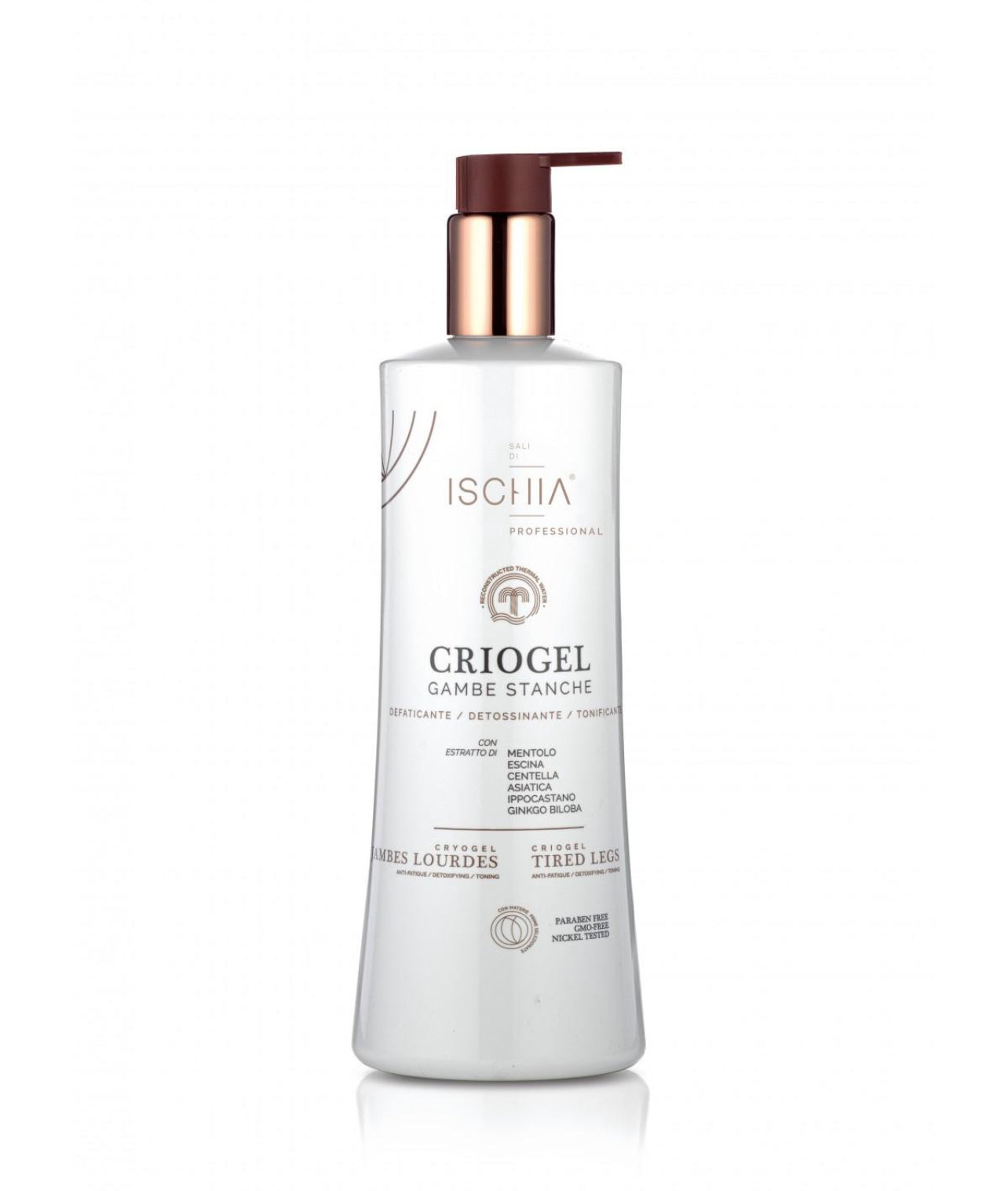 Ischia Eau Thermale Criogel Gambe Stanche 500 ML