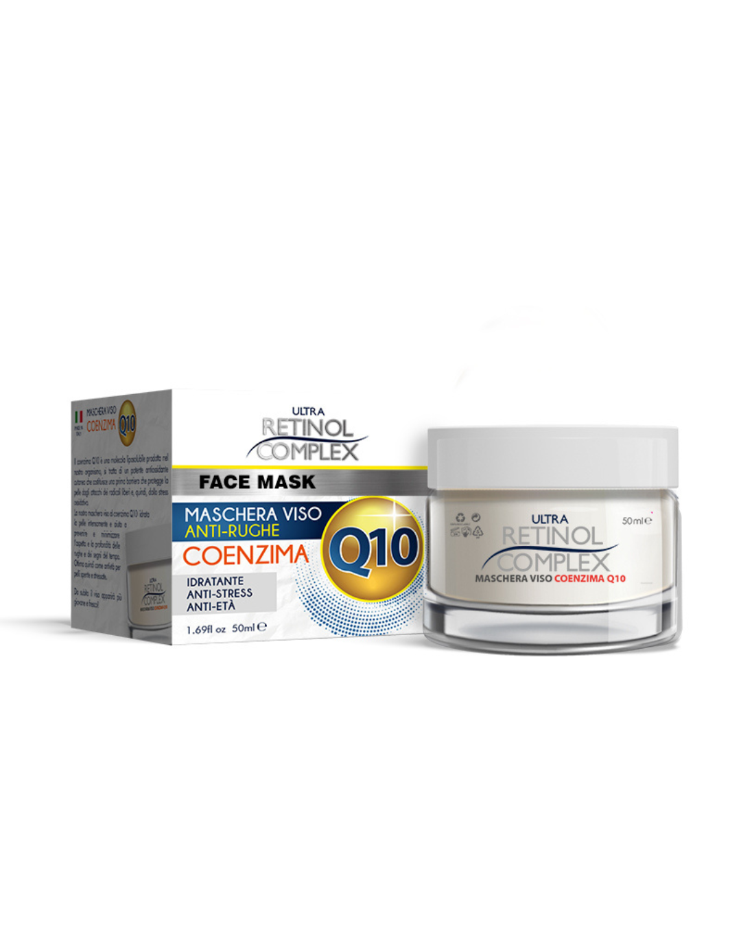 Retinol Complex Maschera Viso Coenzima Q10 50 ml