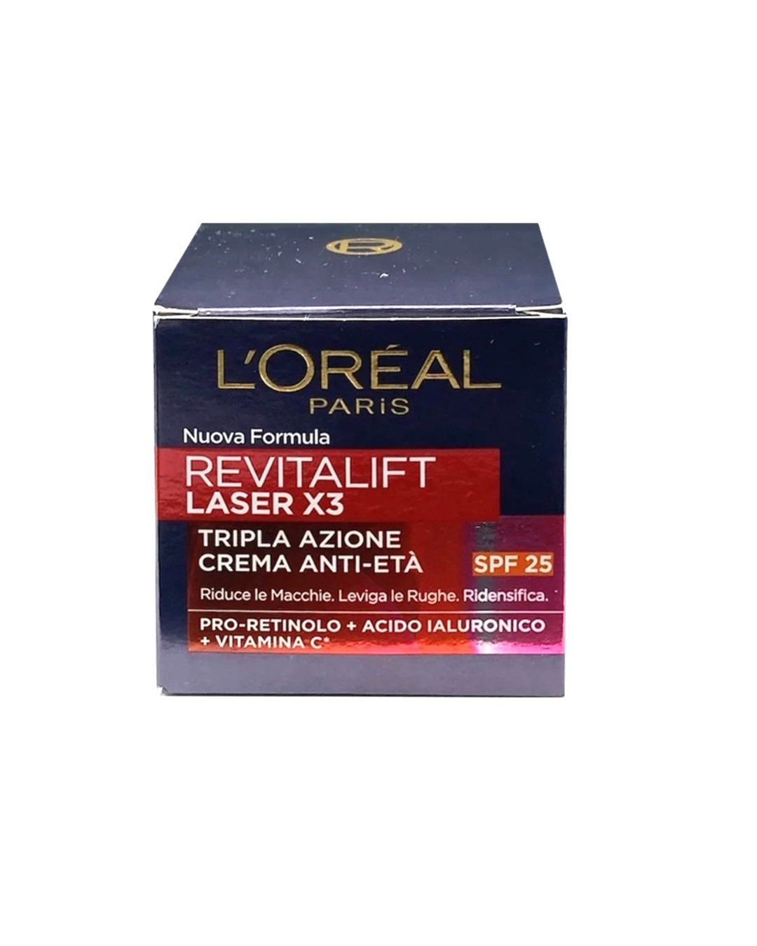 Oreal Paris Revitalift LaserX3 Tripla Azione Crema Anti-Età, Riduce Le Macchie E Leviga Le Rughe.