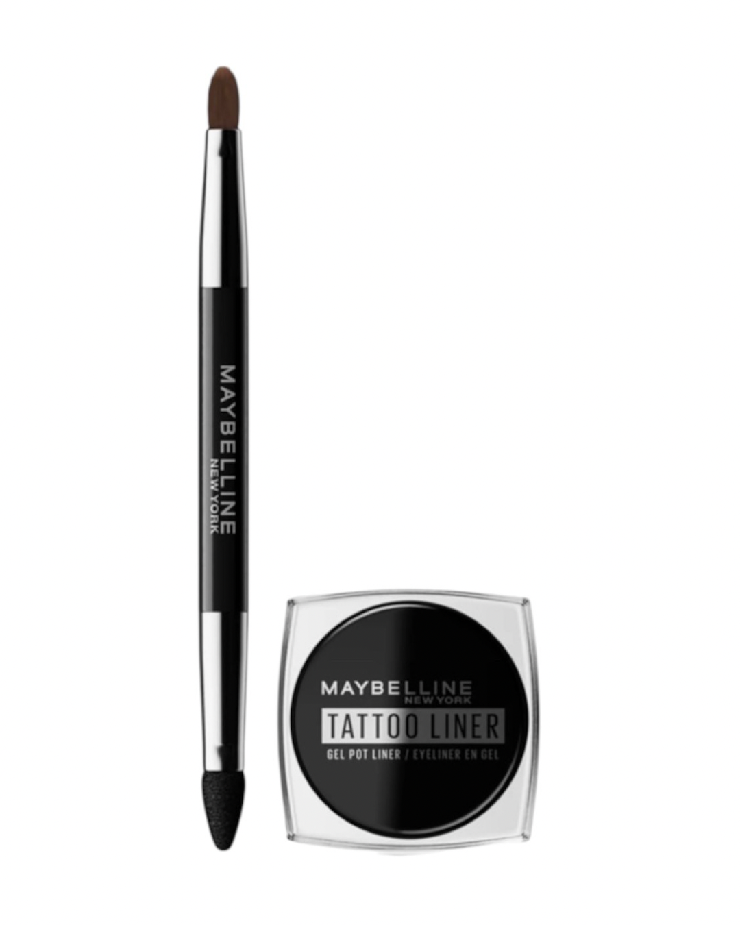 Maybelline Tattoo Liner Gel Pot+2 in 1 Brush n950