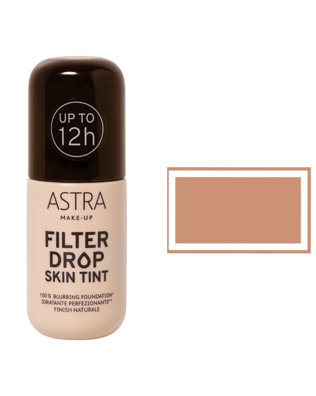 Astra Filterdrop Skin Tint - Finish Naturale, 100% Blurring