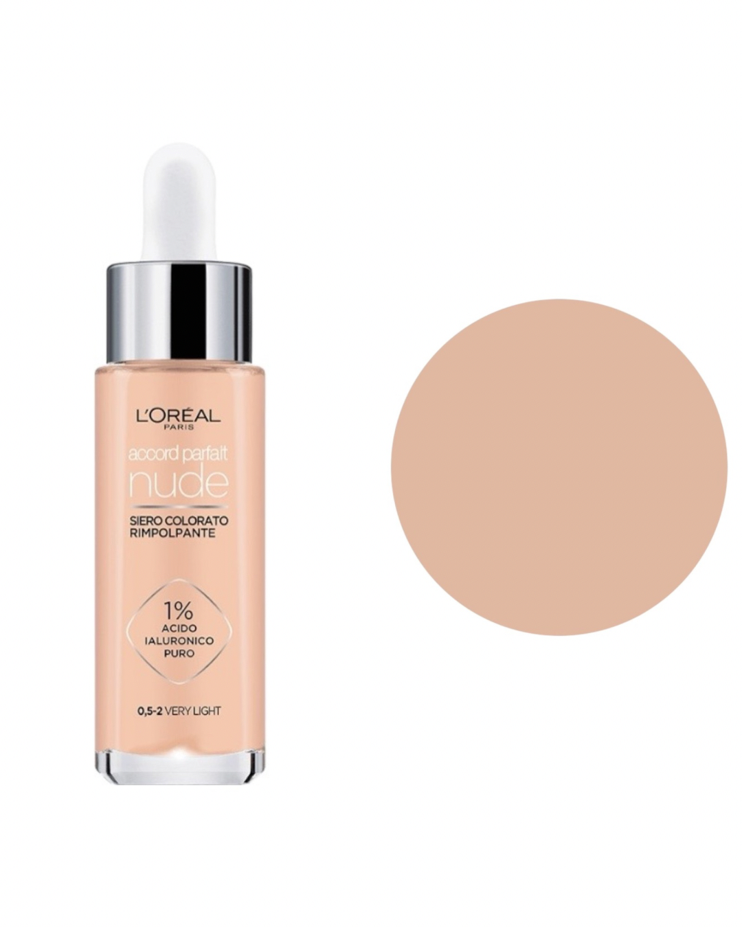 L'Oreal Paris Accord Nude Fondotinta Perfect Match Siero