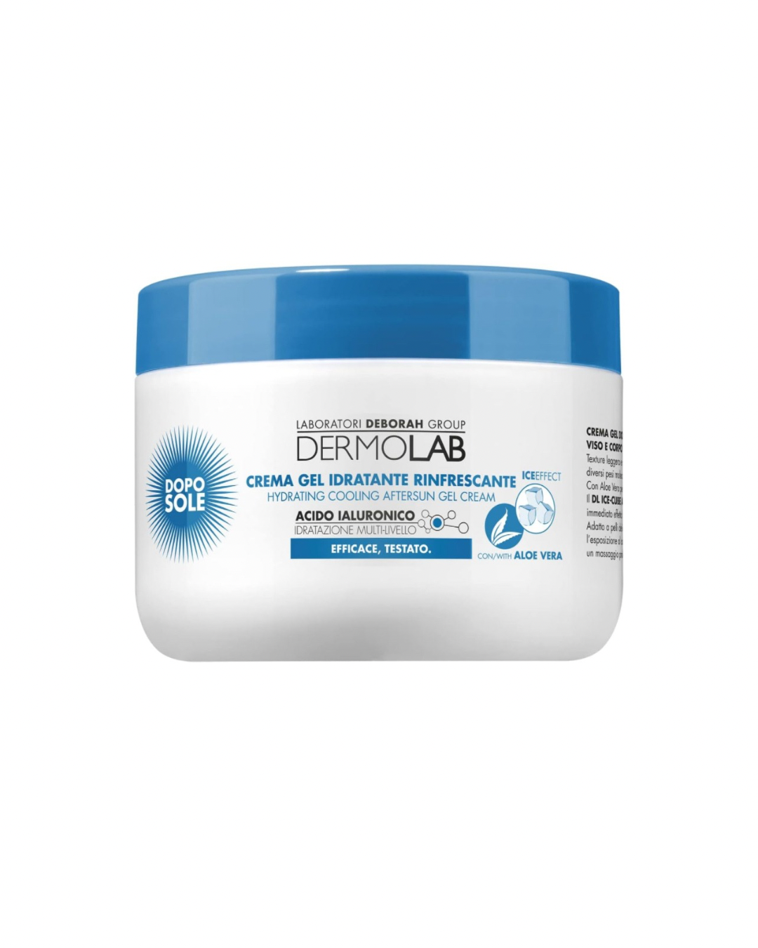 Dermolab Crema Gel Doposole Idratante e Rinfrescante in Vaso 300ml