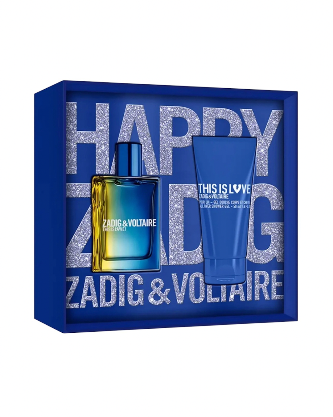 Zadig&Voltaire This Is Love Cofanetto Profumo Eau De Toilette 50ml + Gel Doccia 50ml