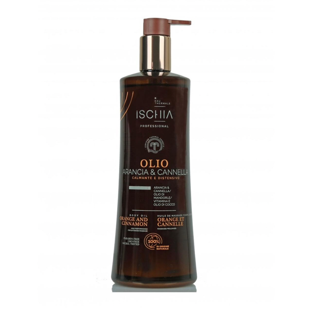 Ischia Eau Thermale Olio Massaggio Arancia E Cannella 500ml
