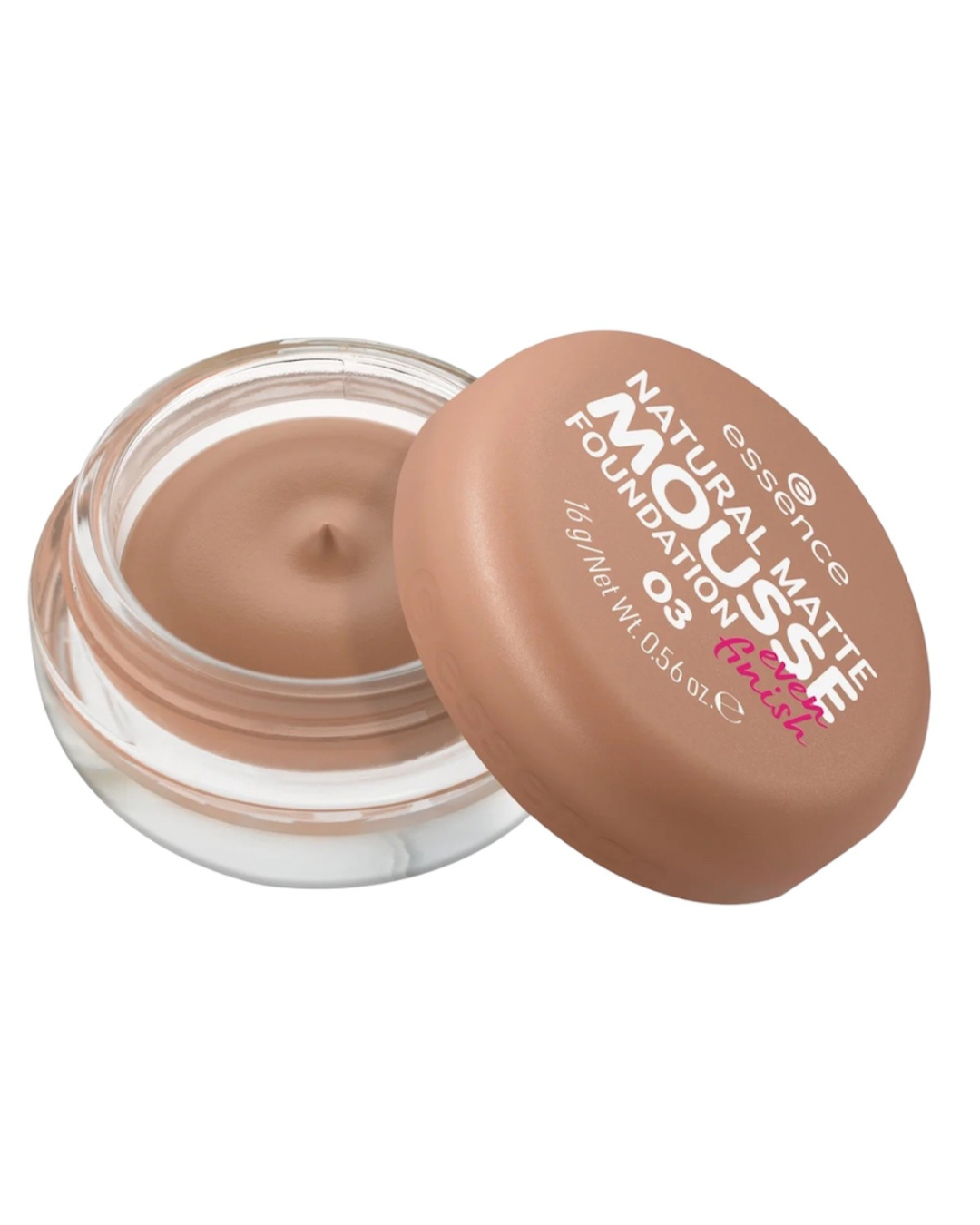 Essence Natural Matte Mousse Fondotinta 03