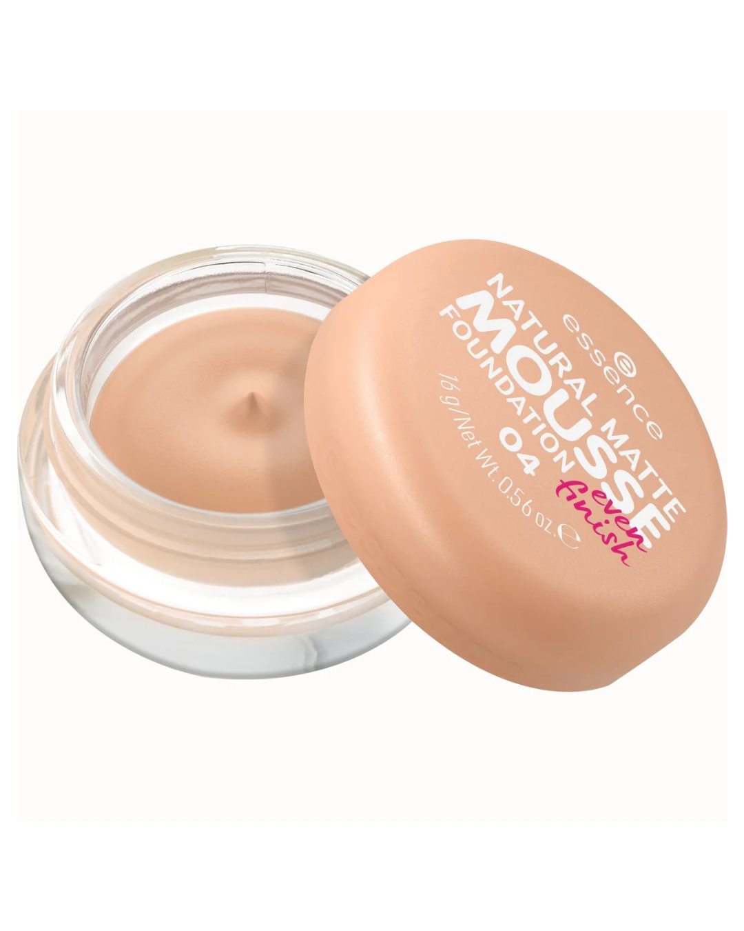 Essence Natural Matte Mousse Fondotinta 04