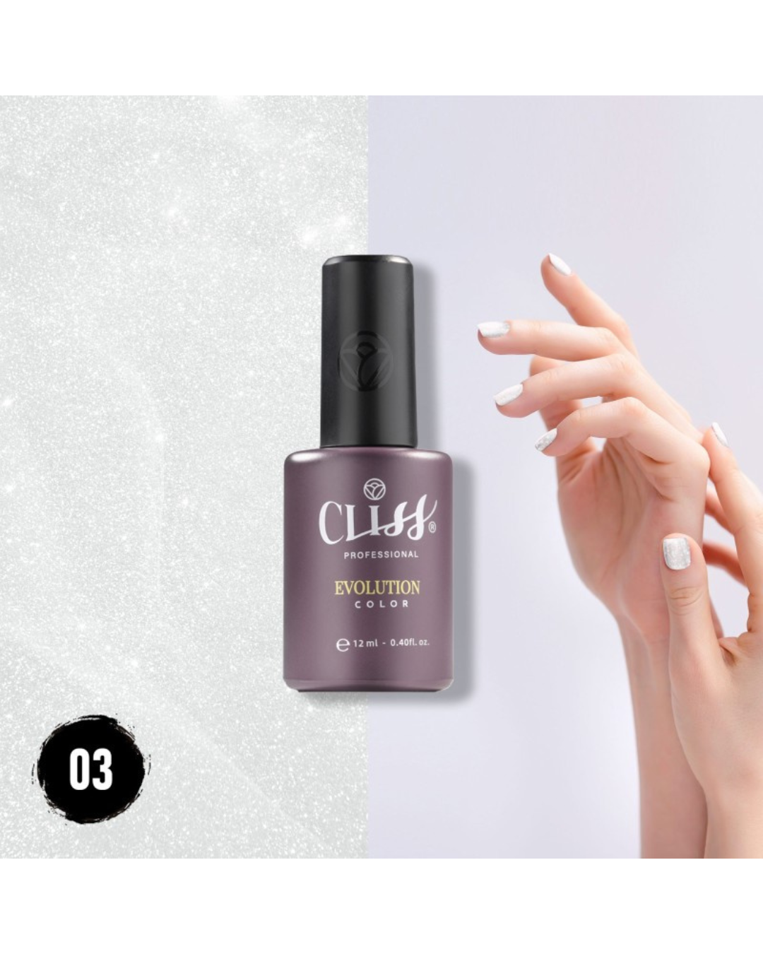 Cliss Professional Smalto Semipermanente 12ml N03