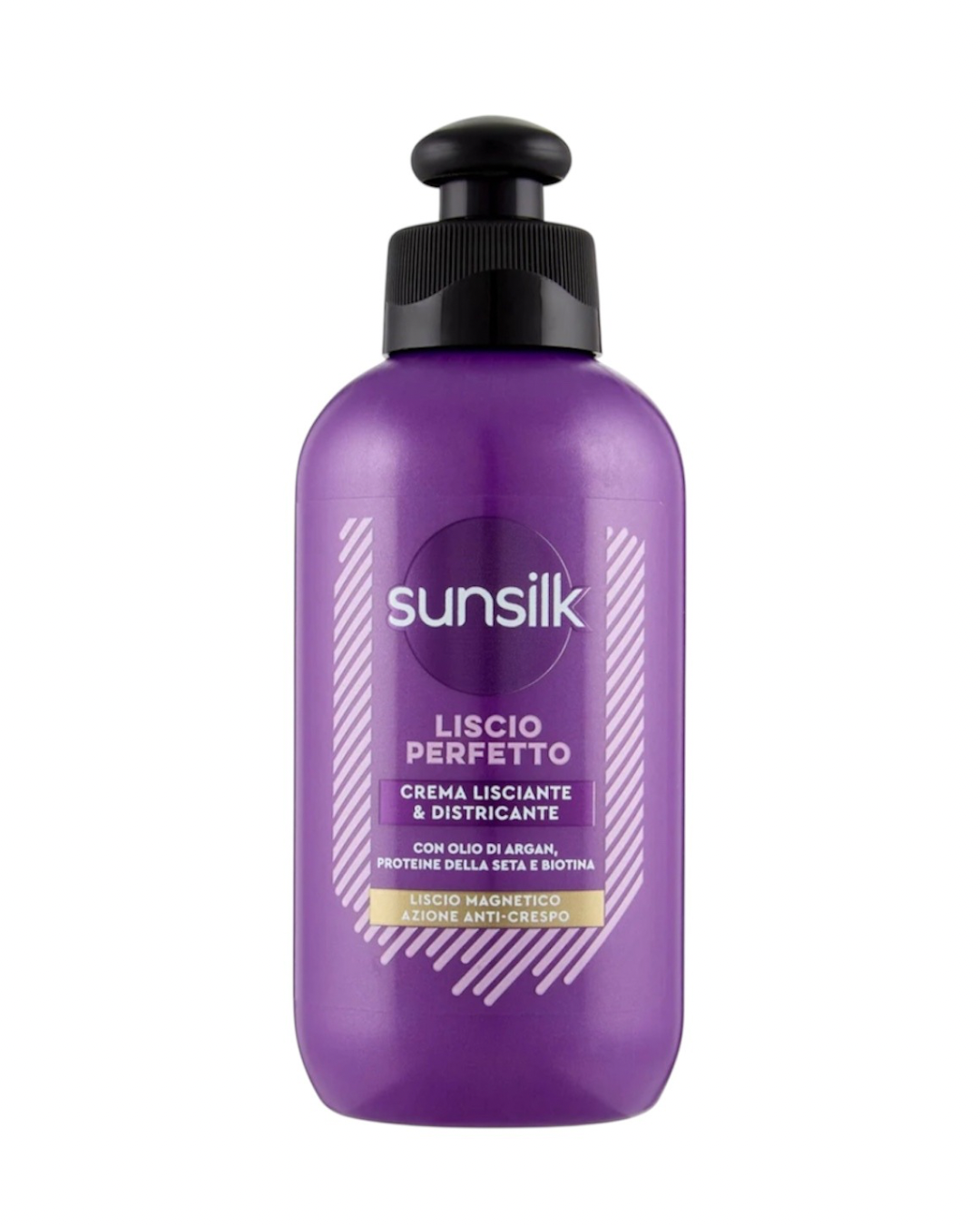 Sunsilk Liscio Crema Lisciante & Districante con Olio di Argan, Proteine della Seta e Biotina 200 mL