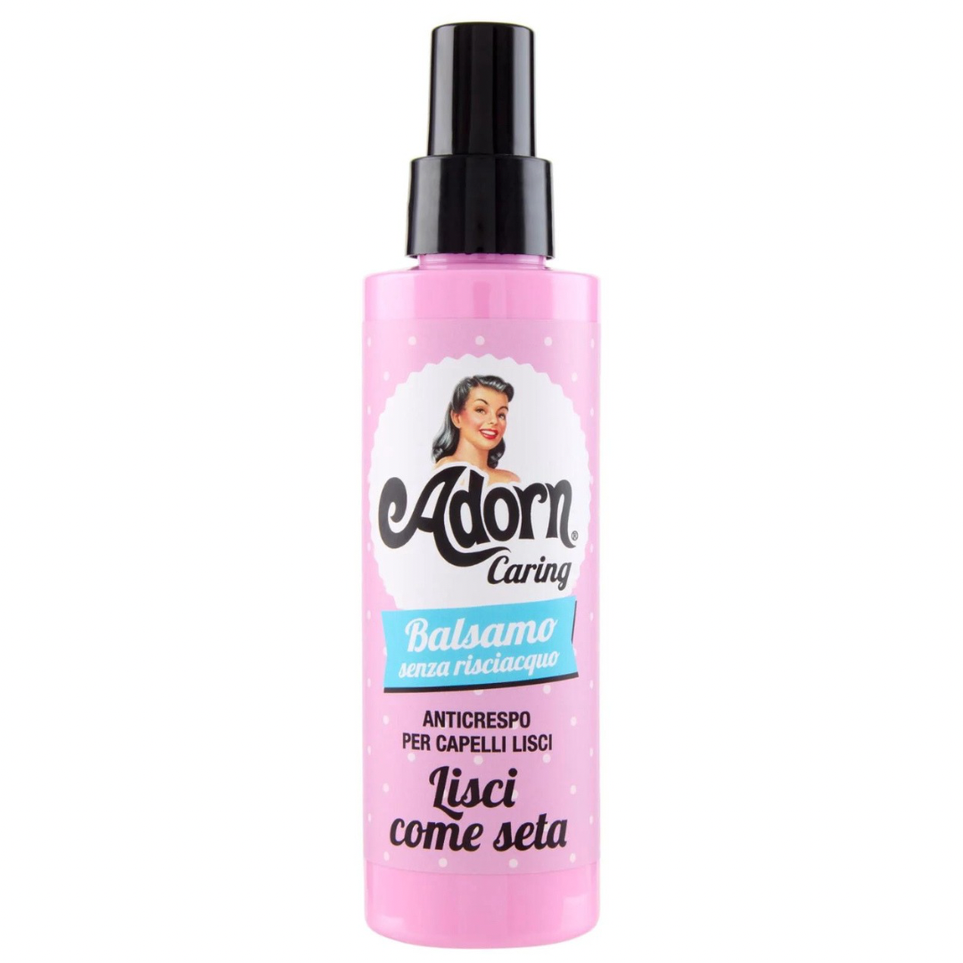 Adorn Balsamo Senza Risciacquo Anticrespo per Capelli Lisci 150ml