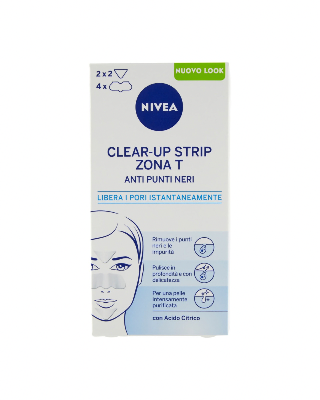 Clear-up Trip Zona T Punti Neri Pelli Da Normali A Miste 6 Cerotti