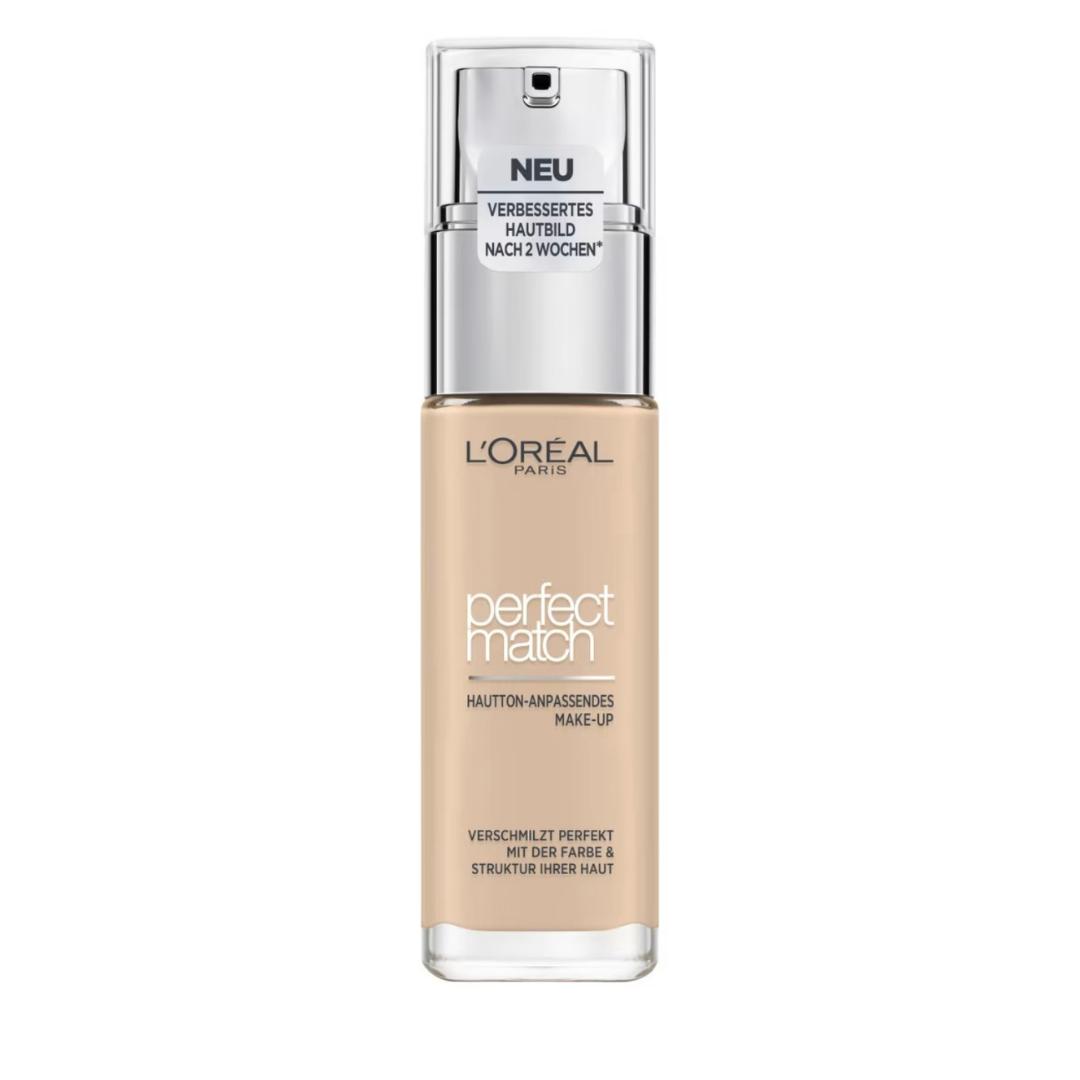 L’Oreal Paris fondotinta accord parfait,effetto naturale arricchito con acido ialuronico