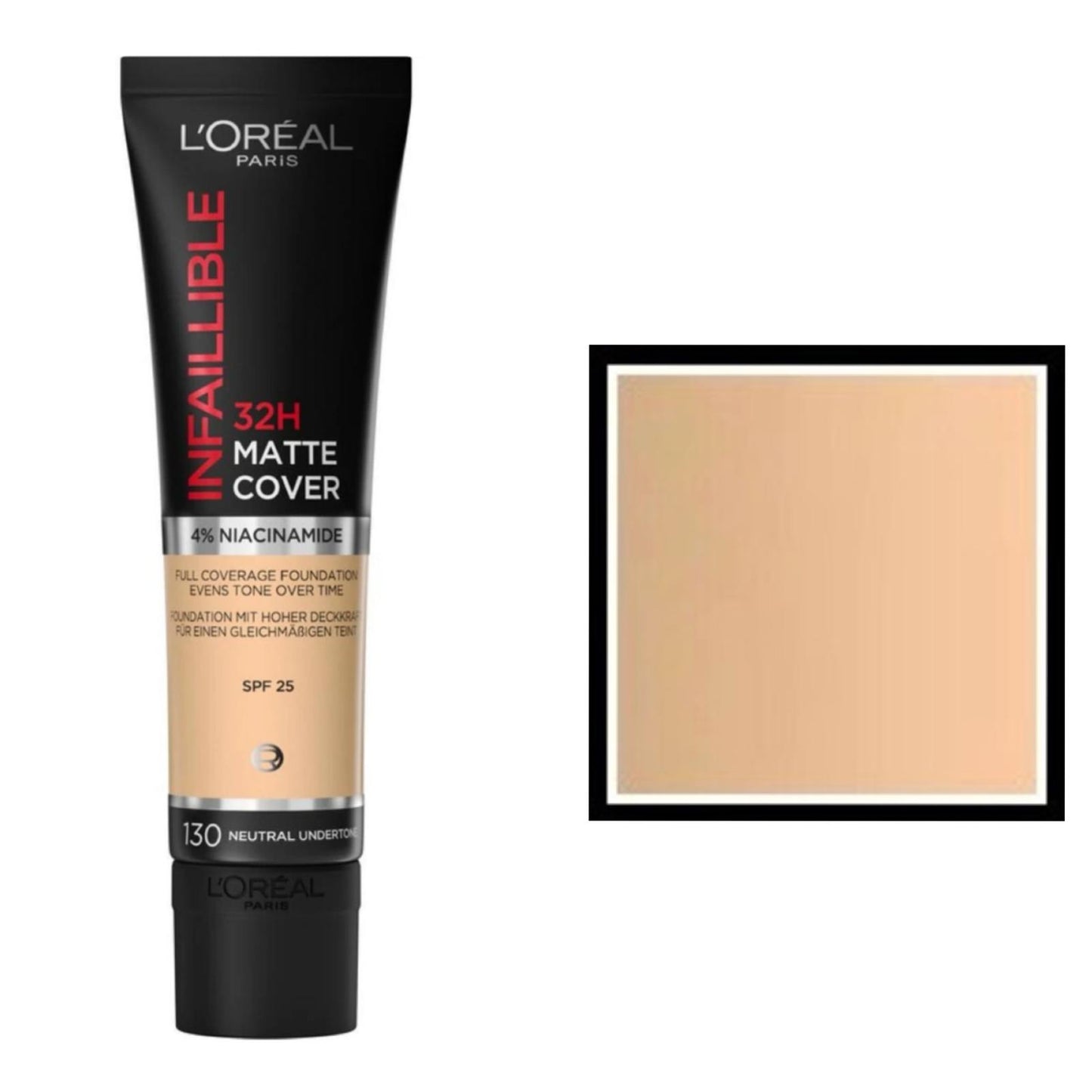 Oreal Paris Fondotinta Infaillible 32H Matte Cover