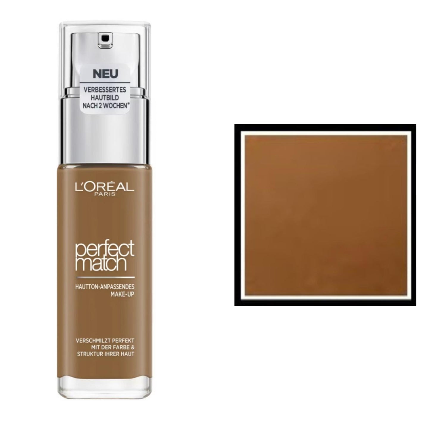 L’Oreal Paris fondotinta accord parfait,effetto naturale arricchito con acido ialuronico