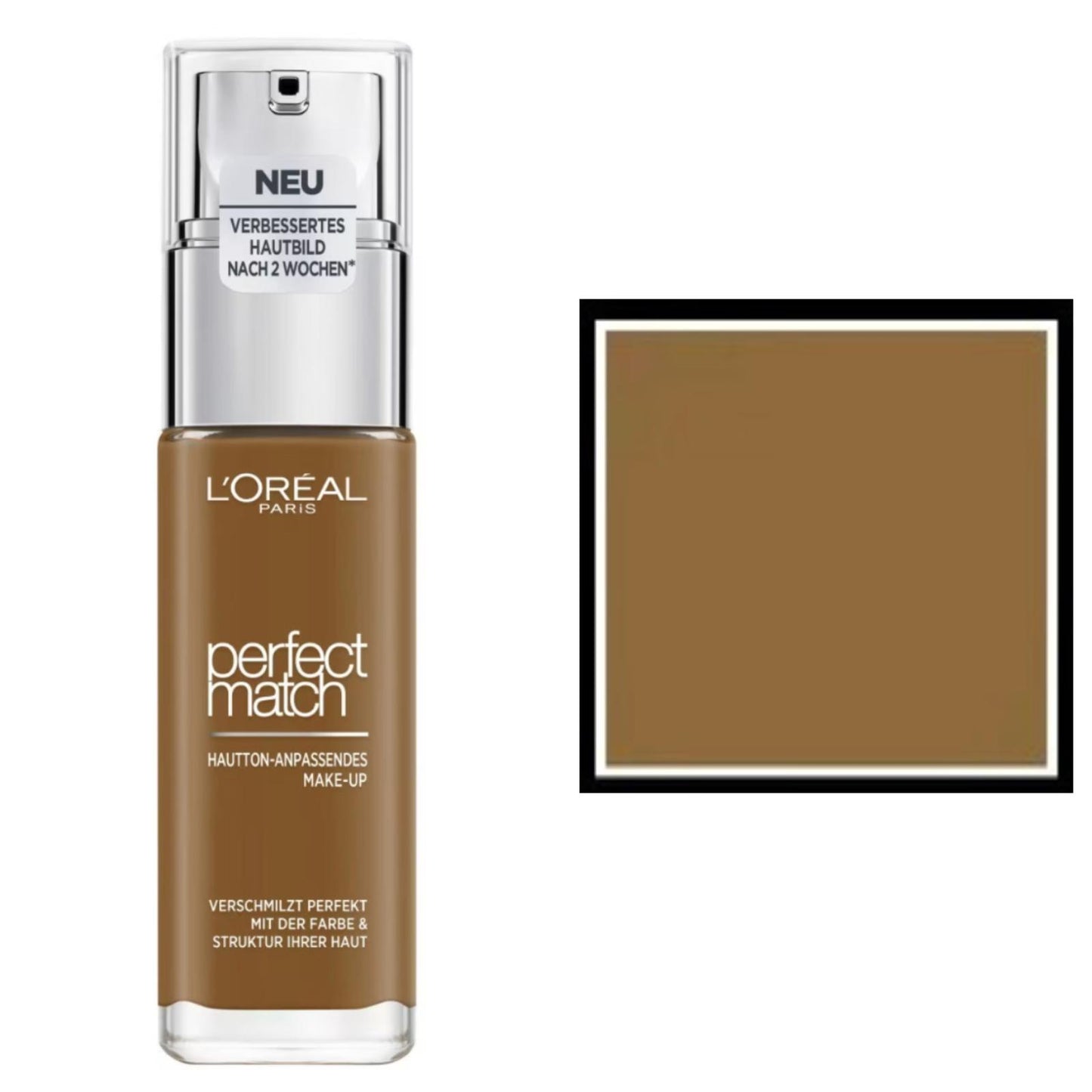 L’Oreal Paris fondotinta accord parfait,effetto naturale arricchito con acido ialuronico