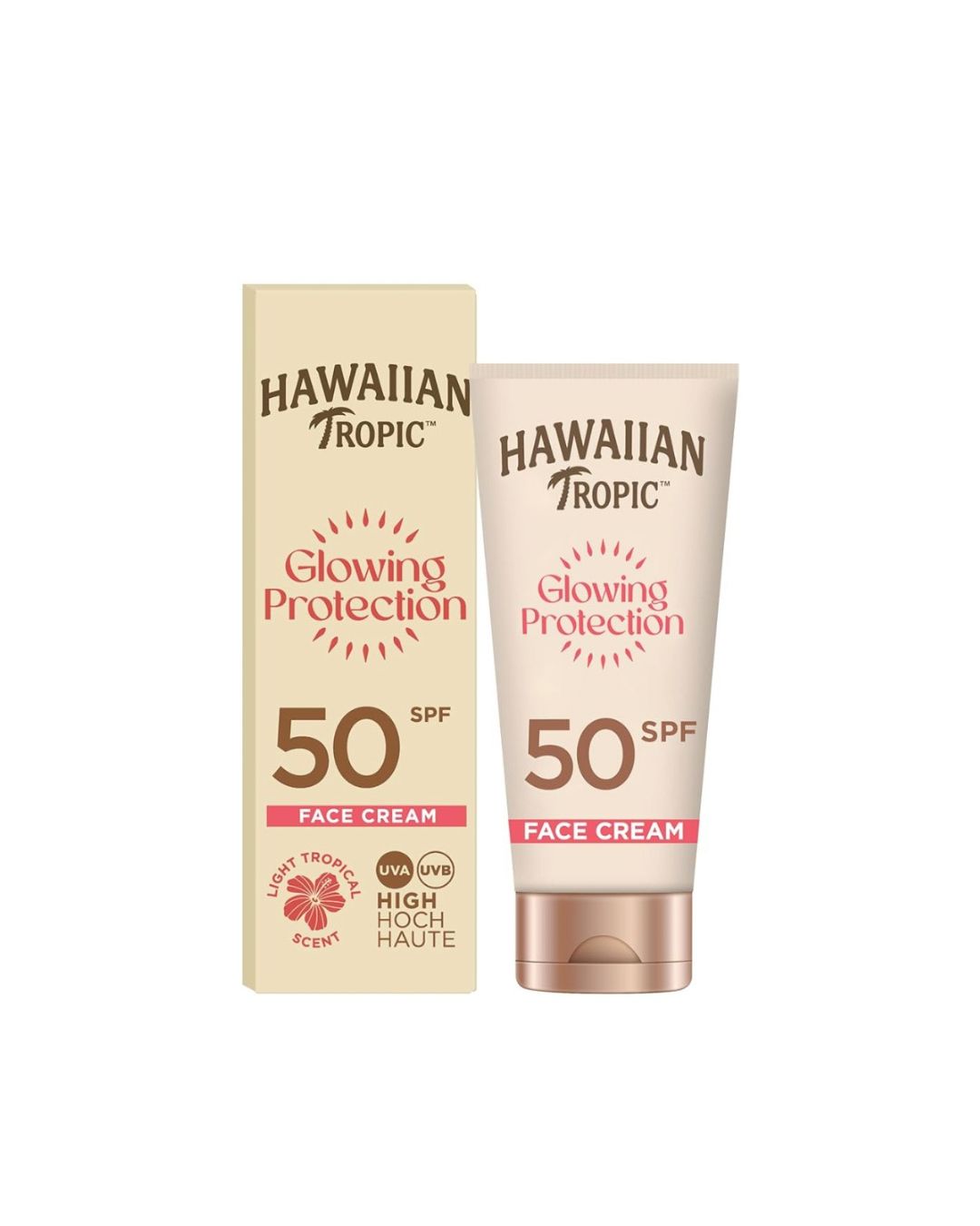 Hawaiian tropic | glowing protection crema viso spf50 50ml