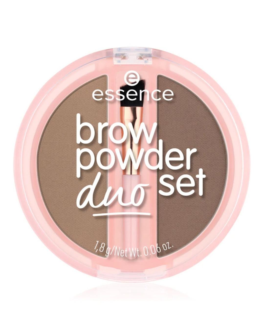 Essence Brow Powder Duo kit per sopracciglia 01 Light