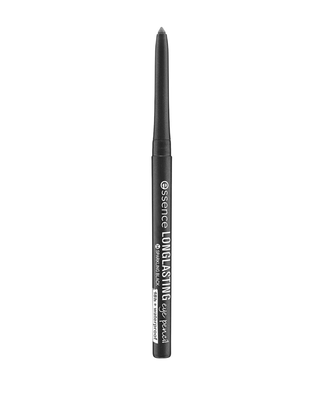 Essence LongLasting Matita Occhi N34 Sparkling Black Waterproof