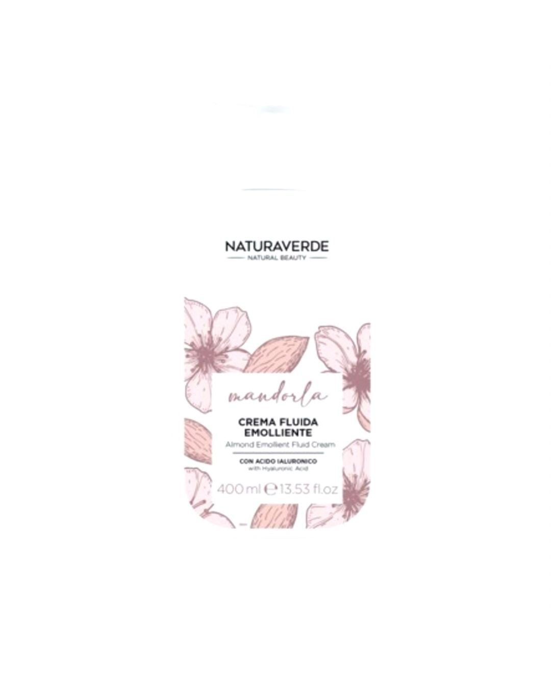 NaturaVerde Crema Fluida Emolliente Mandorla