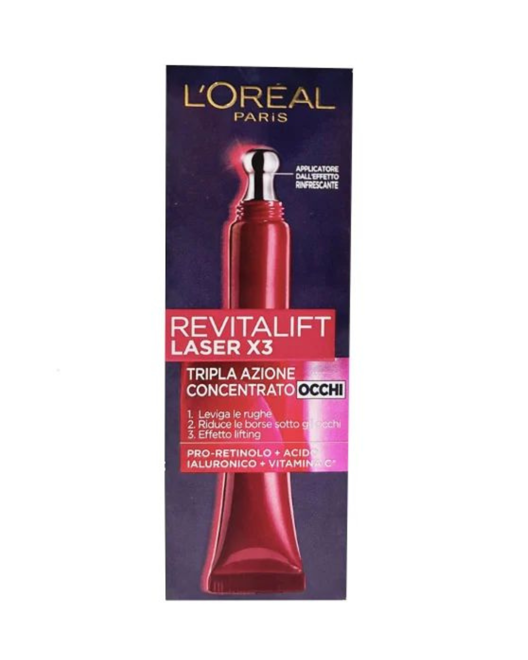 L'Oreal Paris Revitalift Laser X3 Concentrato Occhi Effetto Sguardo Nuovo 15 ml