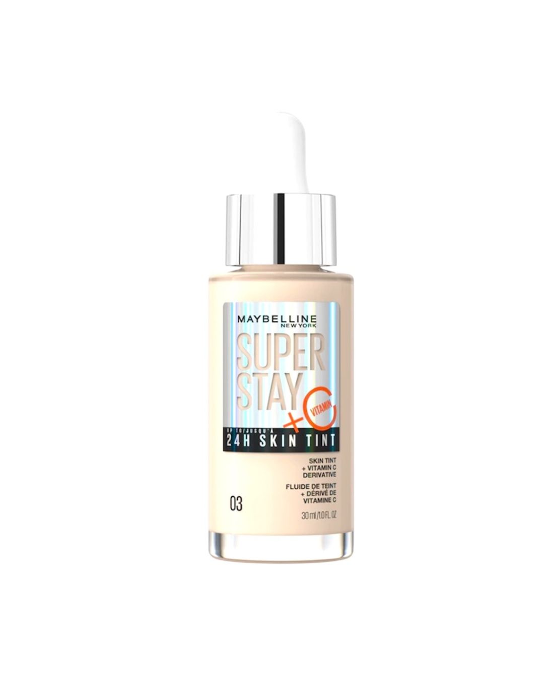 Maybelline New York Fondotinta SuperStay Vitamin C Skin Tint N03 Fair