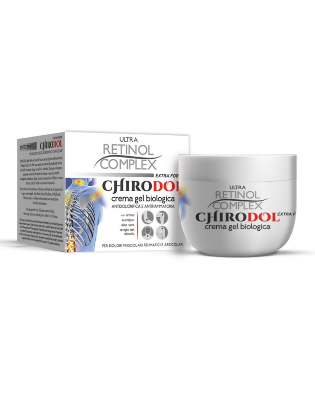 Retinol Complex Crema Massaggio Chirodol Extra Forte 150ml