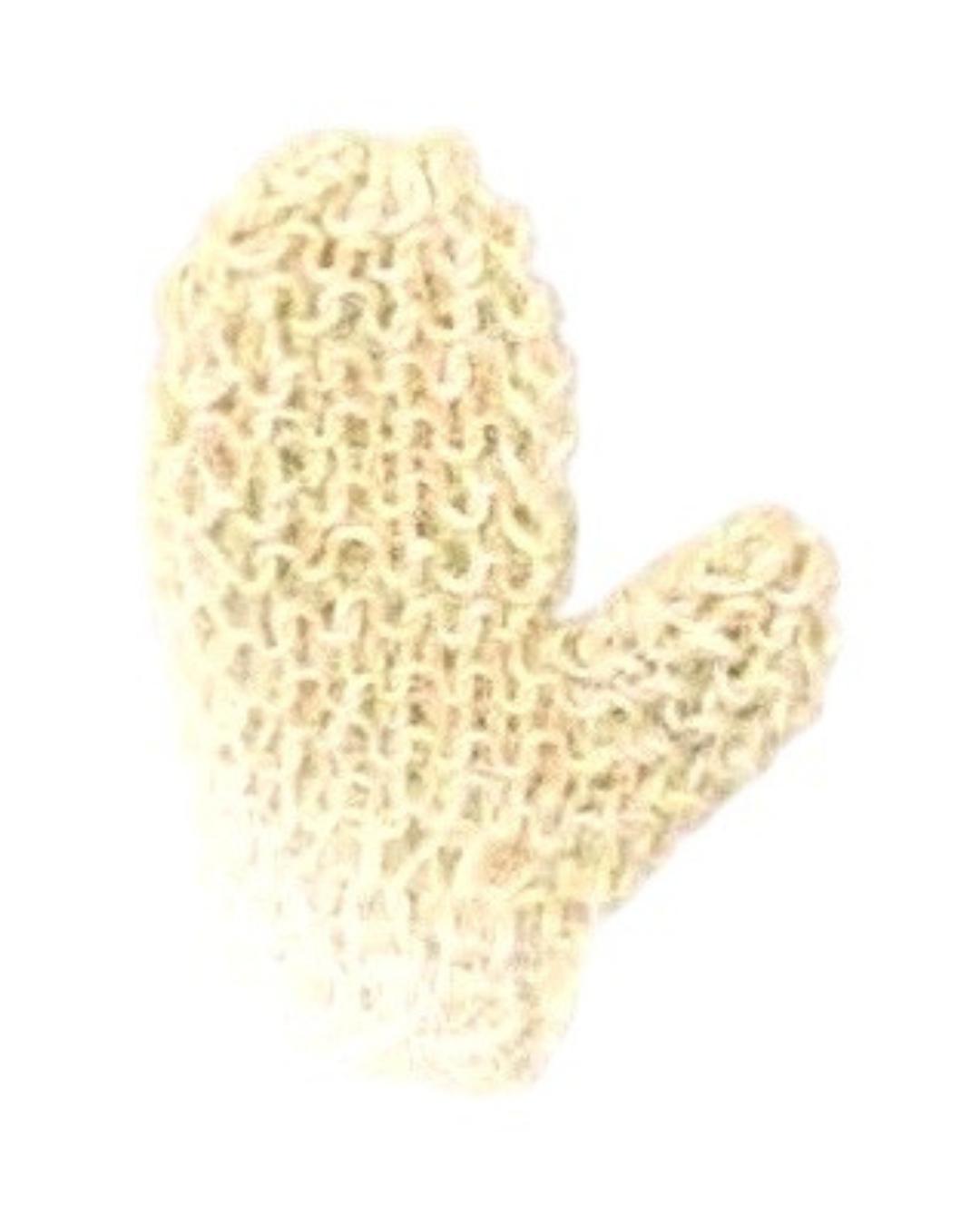 Emanuela Biffoli Guanto A Trama Larga In Fibra Naturale 1150