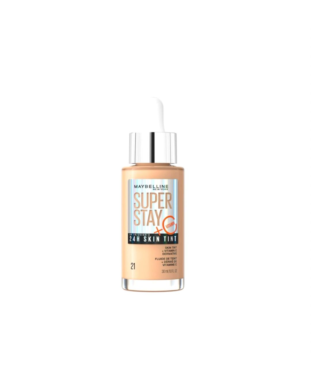 Maybelline New York Fondotinta  SuperStay Vitamin C Skin Tint N 21 Light Medium
