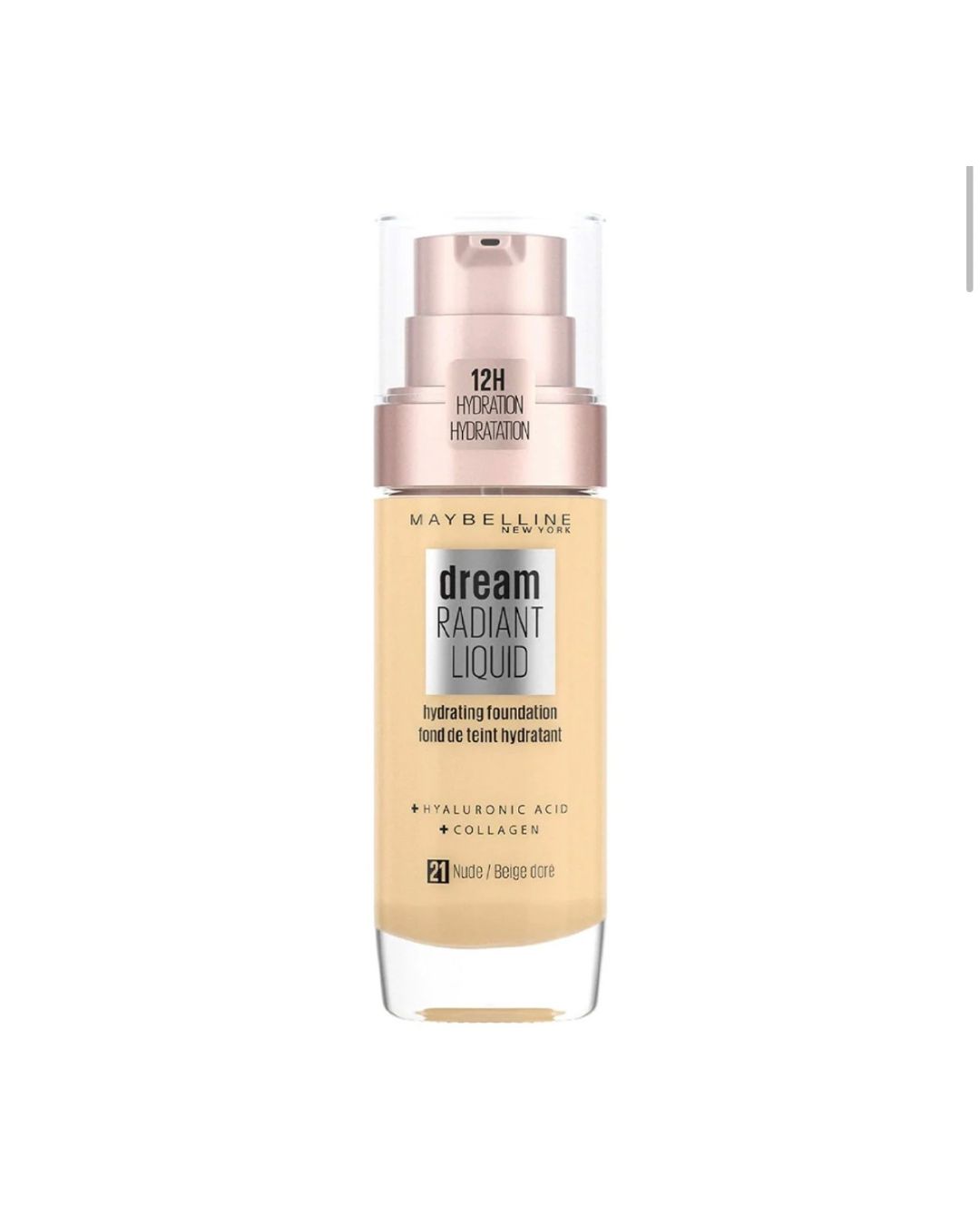 Maybelline Fondotinta Dream Radiant Liquid N21 Nude/Beige dorè