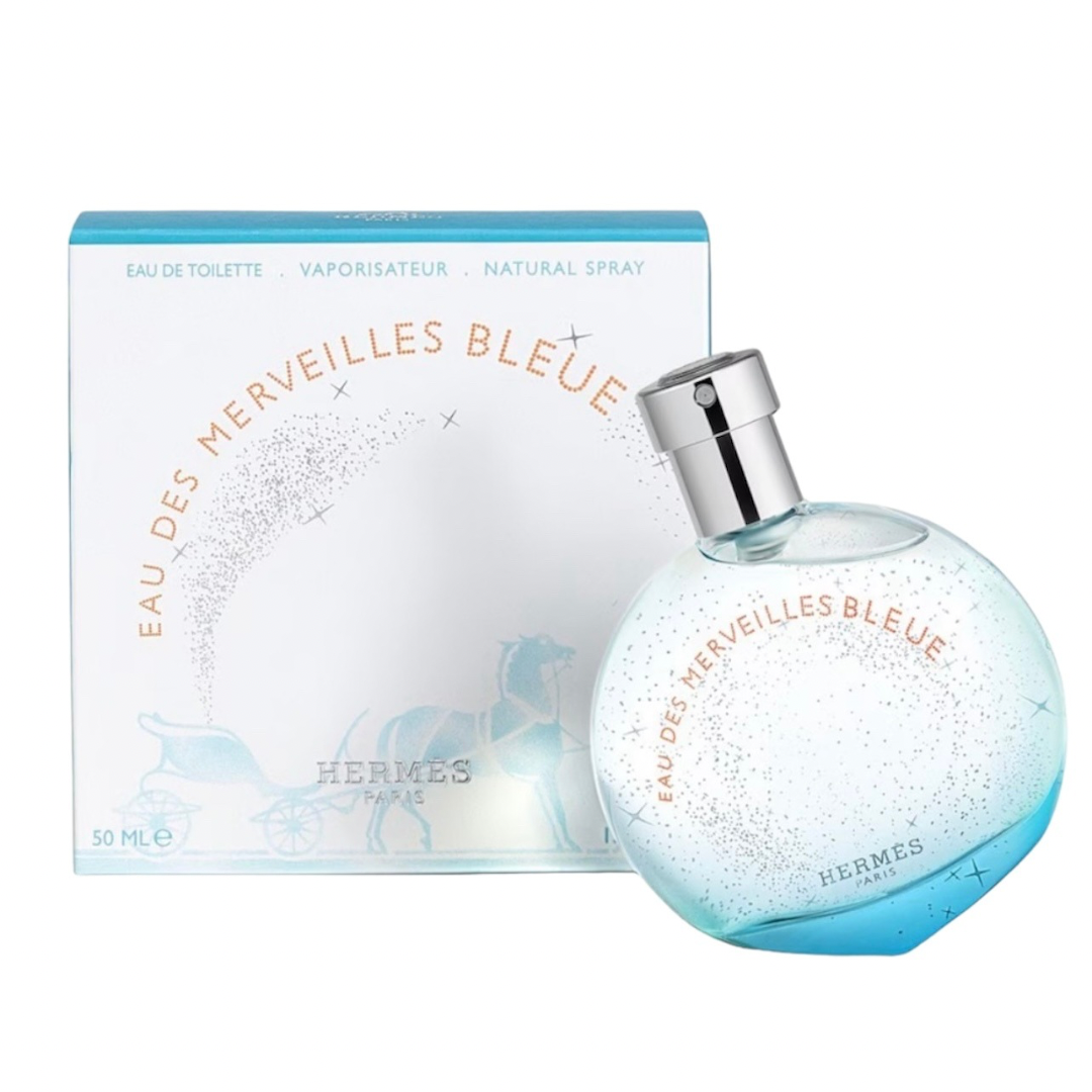 HERMÈS EAU DE MERVEILLES BLEUE EAU DE TOILETTE 50ML