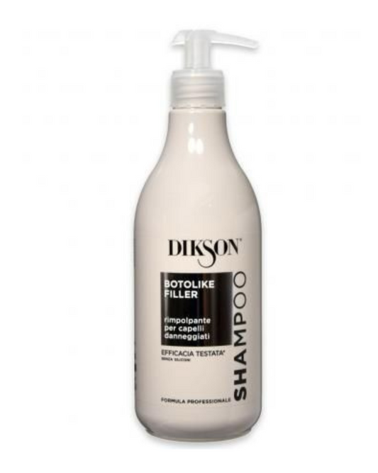 Dikson Shampoo Rimpolpante Capelli Danneggiati, Fini e Senza volume Con acido Ialuronico 500ml