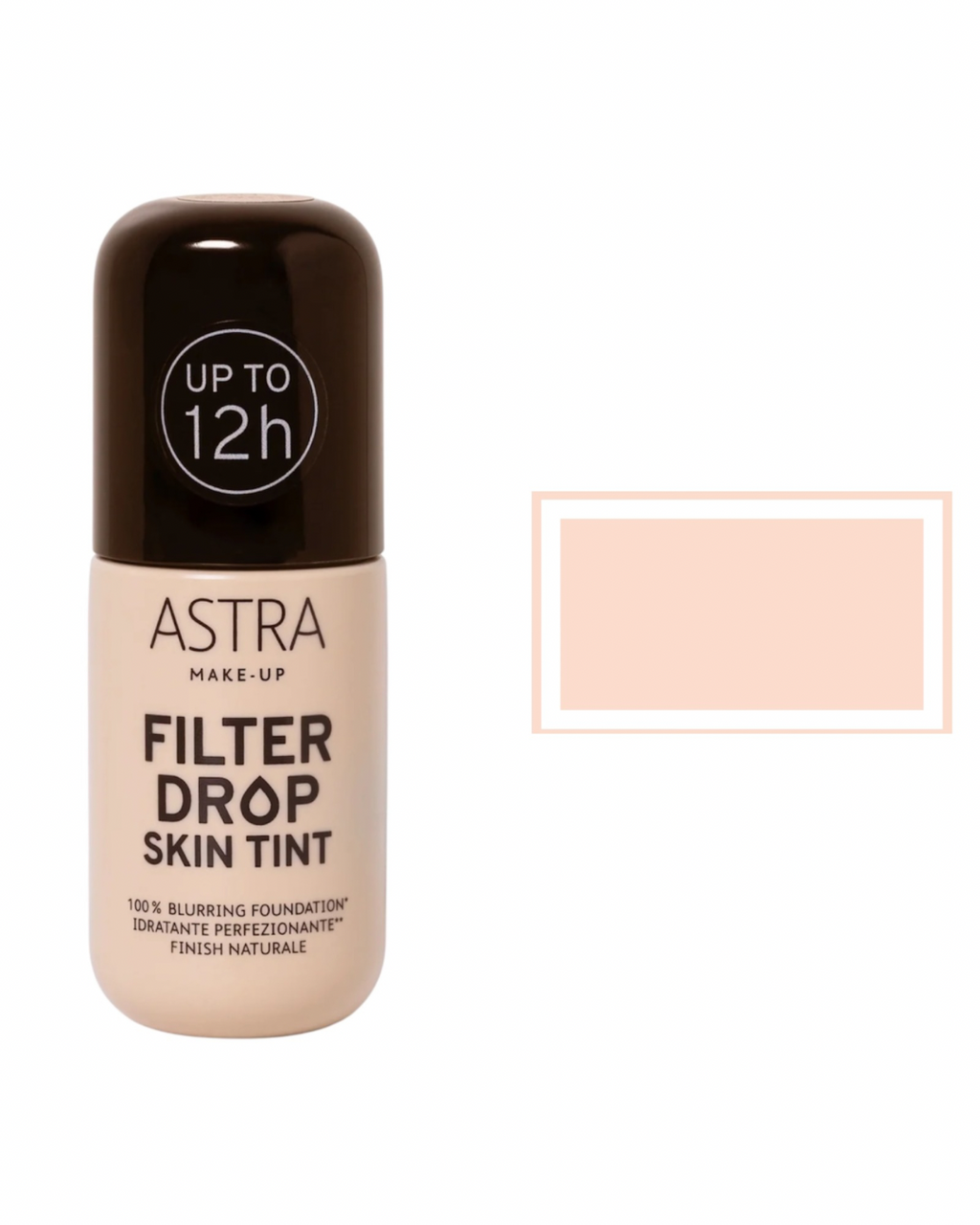 Astra Filterdrop Skin Tint - Finish Naturale, 100% Blurring