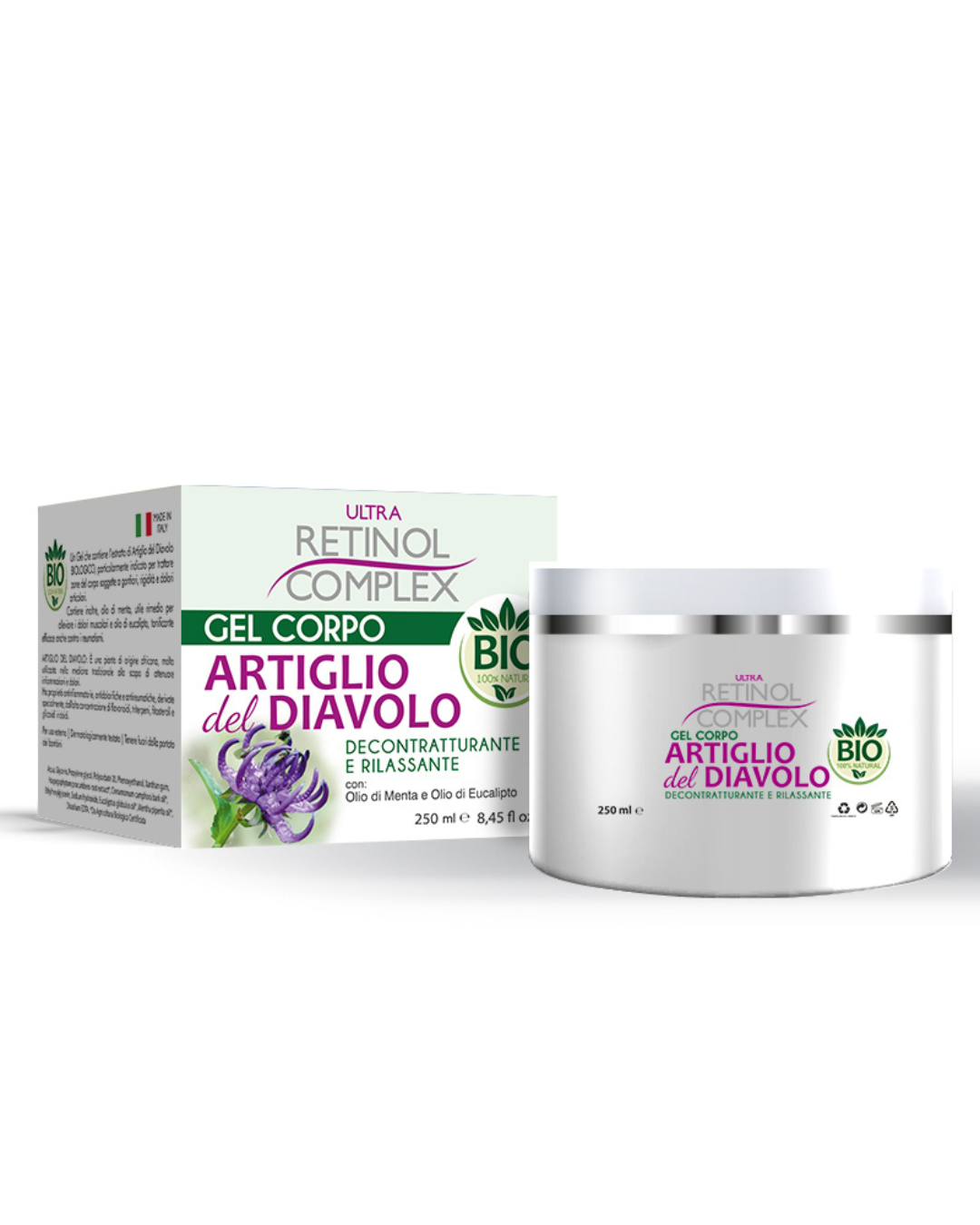 Retinol Complex Gel Corpo Artiglio Del Diavolo Bio 250ml