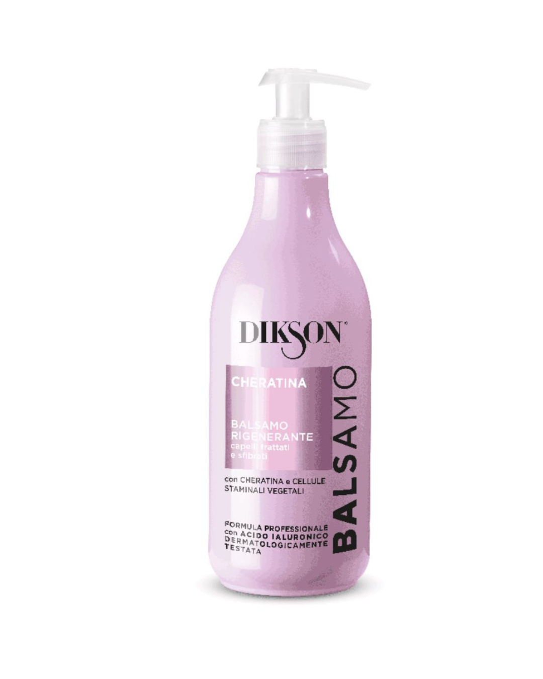 Dikson Shampoo Rigenerante Capelli Trattati e Sfibrati con Cheratina e Acido Ialuronico 500ml